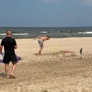 Kondi am Strand